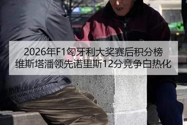 2026年F1匈牙利大奖赛后积分榜维斯塔潘领先诺里斯12分竞争白热化